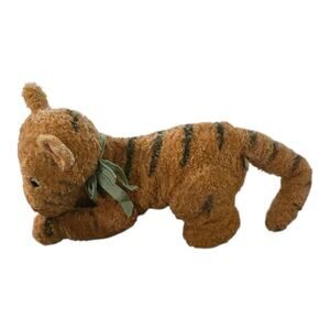 Disney Classic Tigger 14” Stuffed Plush Toy Soft Fur A Boy and his Things Ribbon